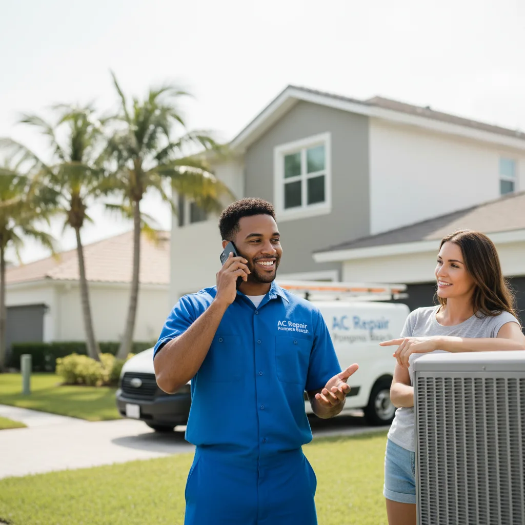 AC Repair Pompano Beach customer support in Spring Lake Park